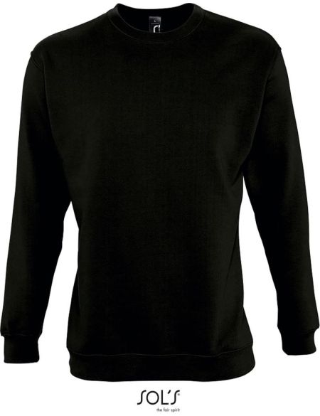 Unisex-Sweatshirt Sols New Supreme schwarz