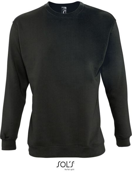 Sols New Supreme Deep Charcoal Unisex-Sweatshirt