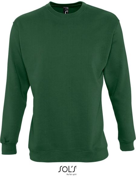 Sols New Supreme flaschengrünes Unisex-Sweatshirt