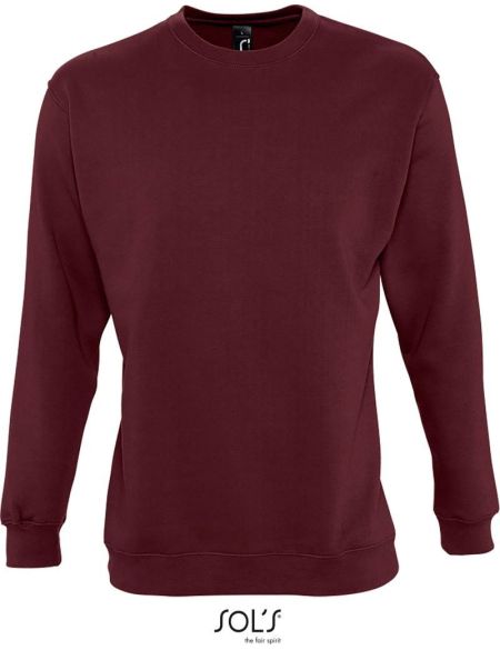 Sols New Supreme Kelly Burgunder Unisex-Sweatshirt