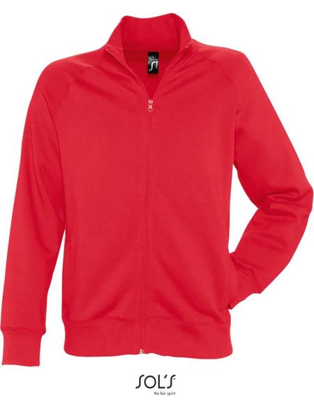 Herren-Sweatshirt Sols Sundae rot