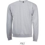 Sols Spider grau meliertes Unisex-Sweatshirt