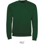 Unisex-Sweatshirt Sols Spider flaschengrün