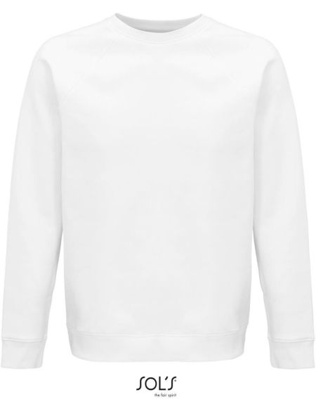 Sweatshirt Unisex Bio Sols Space weiß