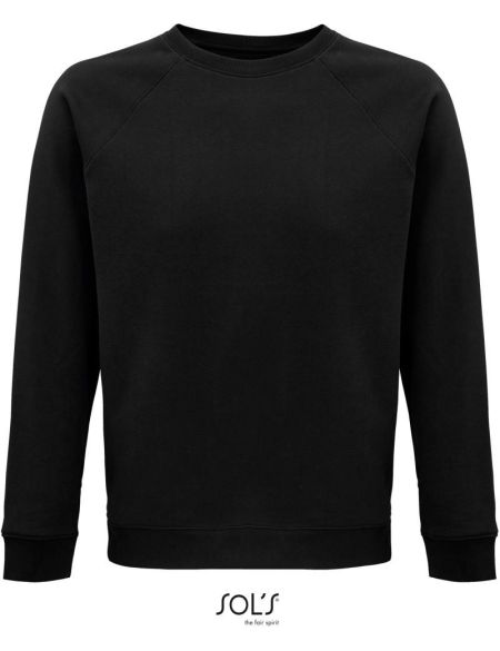 Sols Space Unisex Bio-Sweatshirt schwarz