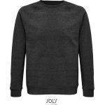 Bio-Unisex-Sweatshirt „Sols Space“ in Holzkohle-Melange