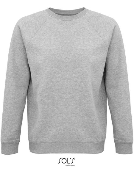 Sweatshirt Unisex Bio Sols Space Grau Melange