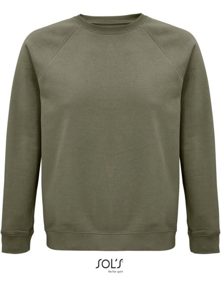 Sols Space Grey Khaki Unisex-Sweatshirt