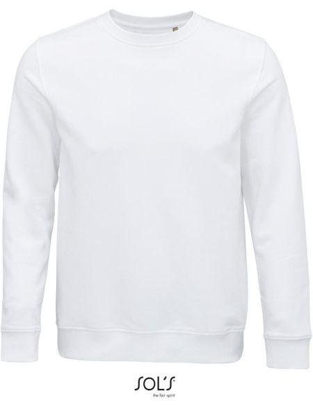 Sols Comet weißes Unisex-Sweatshirt