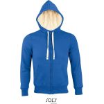 Sols Sherpa Unisex-Kapuzenpullover königsblau