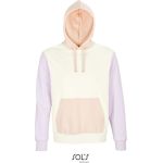 Unisex Bio-Sweatshirt mit Kapuze von Sols Collins in gebrochenem Weiß