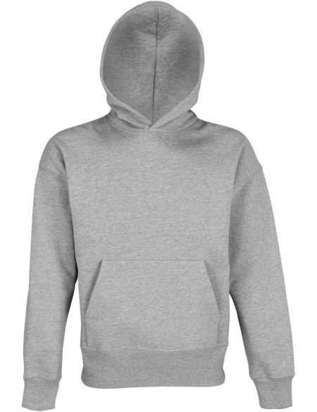 Unisex-Kapuzenpullover in Übergröße Sols Origin schwarz