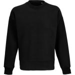 Mikina unisex oversize Sols Authentic black