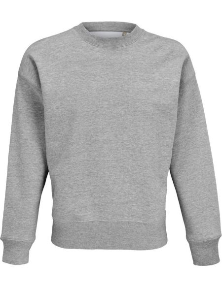 Unisex-Sweatshirt in Übergröße Sols Authentic schwarz