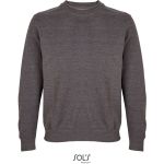 Sols Columbia Unisex-Sweatshirt in Holzkohle-Melange