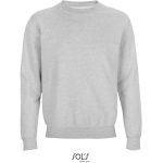 Grau meliertes Unisex-Sweatshirt von Sols Columbia