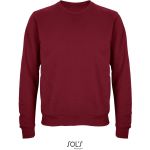 Sols Columbia burgunderrotes Unisex-Sweatshirt
