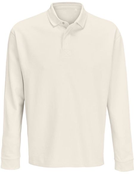 Poloshirt Sols Heritage gebrochenes Weiß