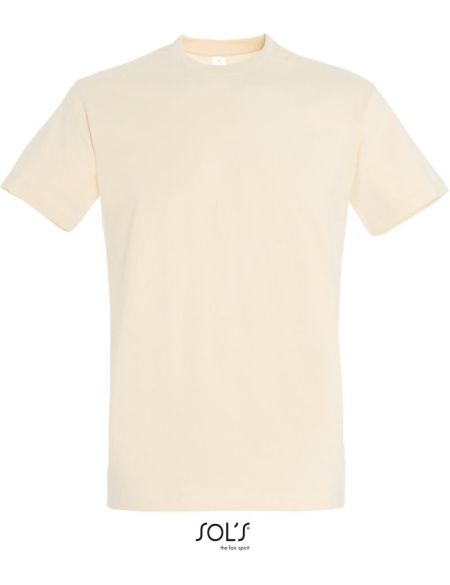 Sols Imperial cremefarbenes Herren-T-Shirt
