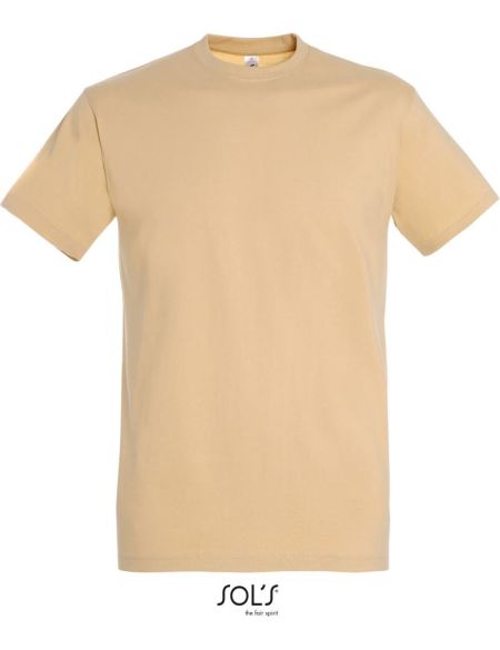 T-Shirt Herren Sols Imperial Sand