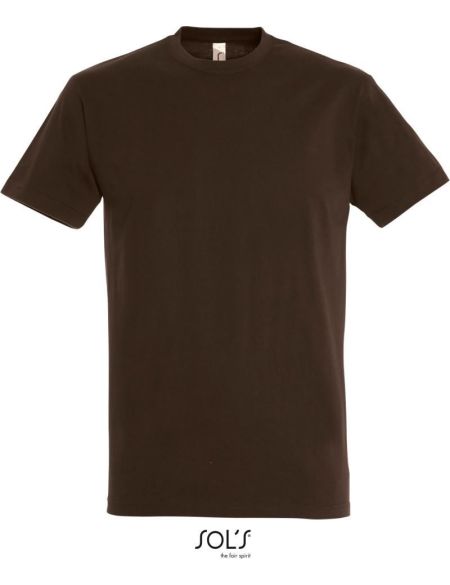 Sols Imperial Schokoladen-Herren-T-Shirt