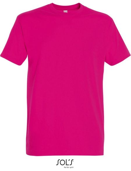 Sols Imperial fuchsiafarbenes Herren-T-Shirt