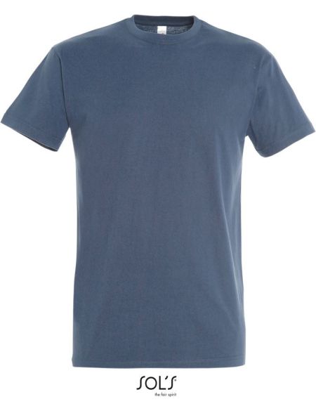 Sols Imperial Denim-Herren-T-Shirt