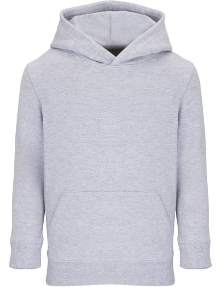 Kinder-Sweatshirt mit Kapuze Sols Condor Kinder grau meliert