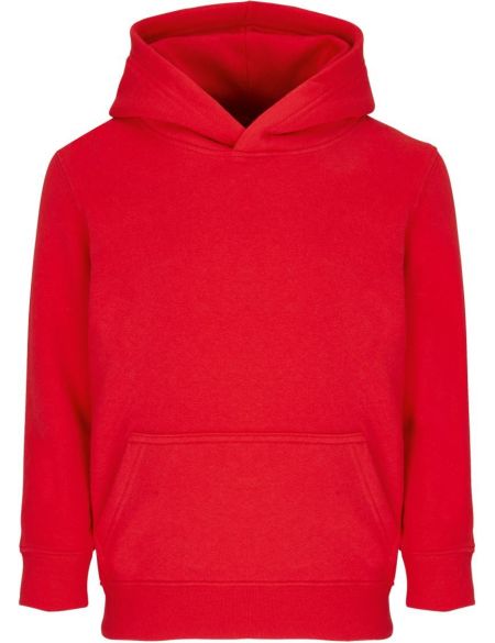 Kinder-Sweatshirt mit Kapuze Sols Condor Kids leuchtend rot