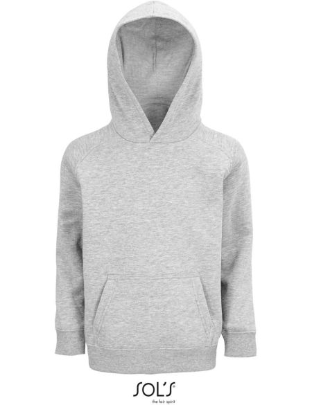 Bio-Kinder-Sweatshirt Sols Stellar Kids in Graumelange