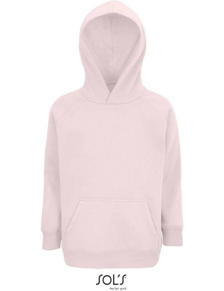 Kinder-Sweatshirt mit Kapuze Bio Sols Stellar Kids weiß