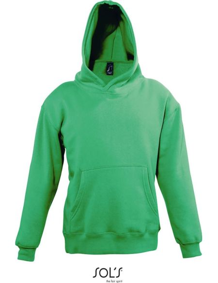 Kinder-Sweatshirt mit Kapuze Sols Slam Kids Kelly Green