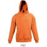 Sols Slam orangefarbenes Kapuzen-Sweatshirt für Kinder