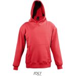 Kinder-Sweatshirt mit Kapuze Sols Slam Kids rot
