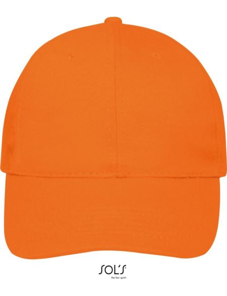 Baseballkappe Sols Buffalo orange