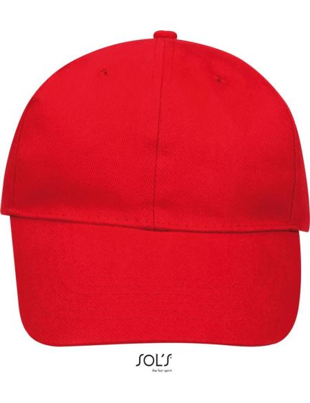Baseballkappe Sols Buffalo rot