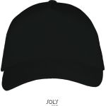 Sols Long Beach Sandwich-Kappe schwarz