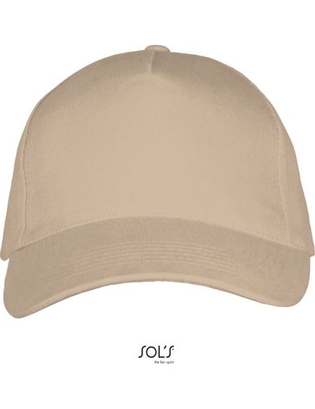 Sols Long Beach Beige Sandwich-Kappe
