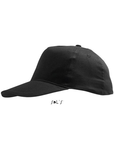 Kindermütze Sols Sunny Kids schwarz
