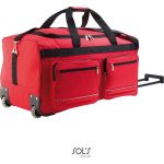 Reisetasche auf Rollen Sols Voyager rot