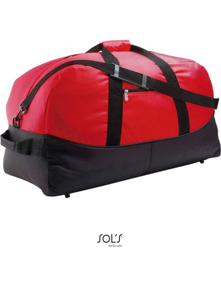 Reisetasche Sols Stadium 72 rot/schwarz