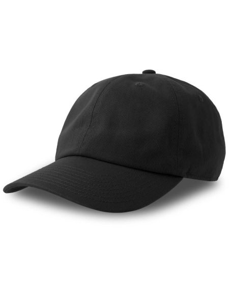 Kappe Atlantis Dad Hat-S schwarz
