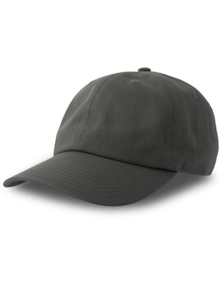 Kappe Atlantis Dad Hat-S dunkelgrau