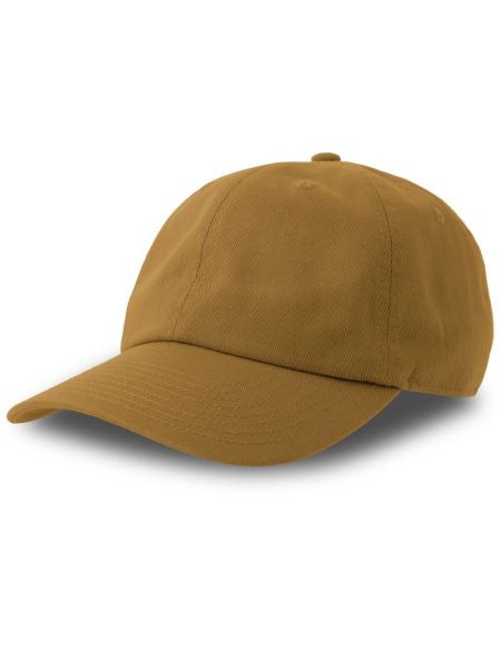 Kappe Atlantis Dad Hat-S Senf