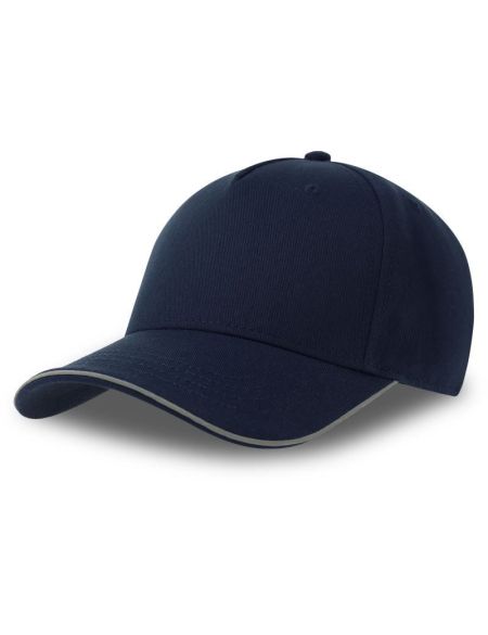 Baseballkappe Atlantis Reflect-S schwarz