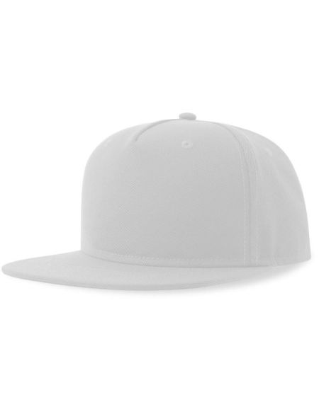Baseballkappe Atlantis Snap Five-S weiß