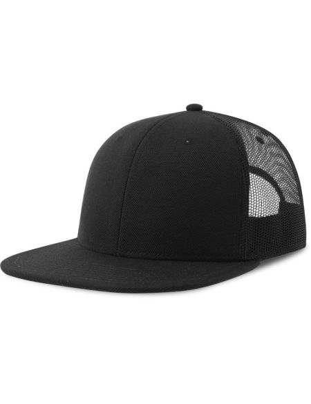 Trucker Cap Atlantis Snap Mesh-S schwarz/schwarz
