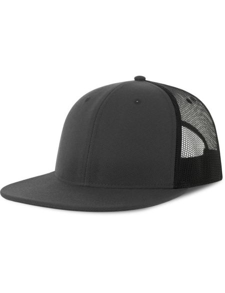 Trucker Cap Atlantis Snap Mesh-S dunkelgrau/schwarz