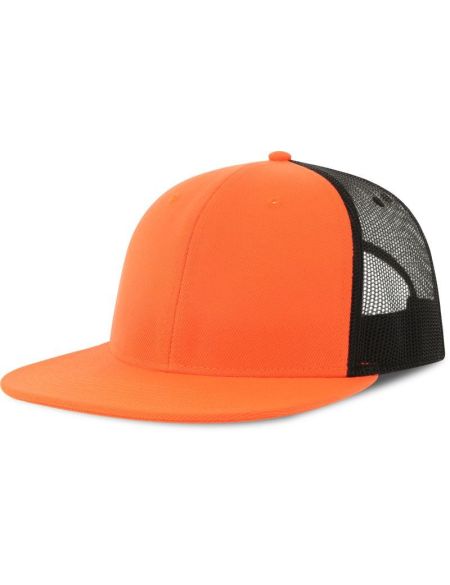 Trucker-Kappe Atlantis Snap Mesh-S orange/schwarz
