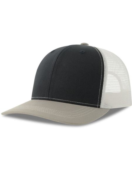 Trucker Cap Atlantis Sonic-S marine/grau melange/weiß